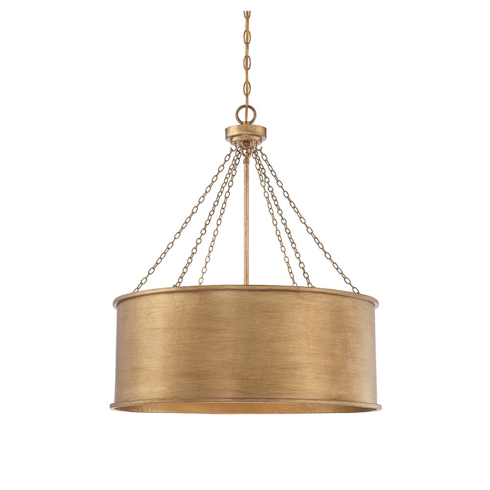 Savoy House 7-488-6-54 Rochester 6 Light Pendant in Gold Patina